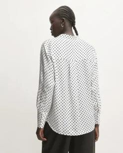 Everlane Tops*The Hammered Satin Popover Shirt