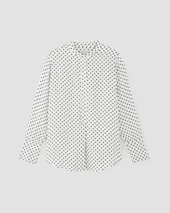 Everlane Tops*The Hammered Satin Popover Shirt