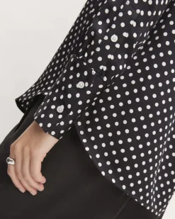 Everlane Tops*The Hammered Satin Popover Shirt