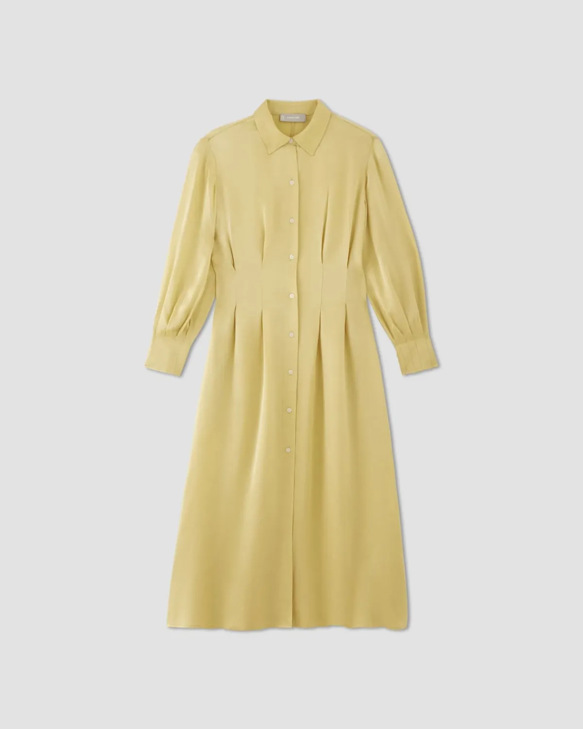 Everlane Dresses*The Hammered Satin Shirt Dress