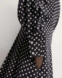 Everlane Dresses*The Hammered Satin Shirt Dress