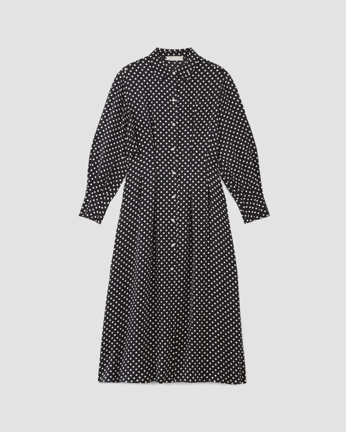 Everlane Dresses*The Hammered Satin Shirt Dress
