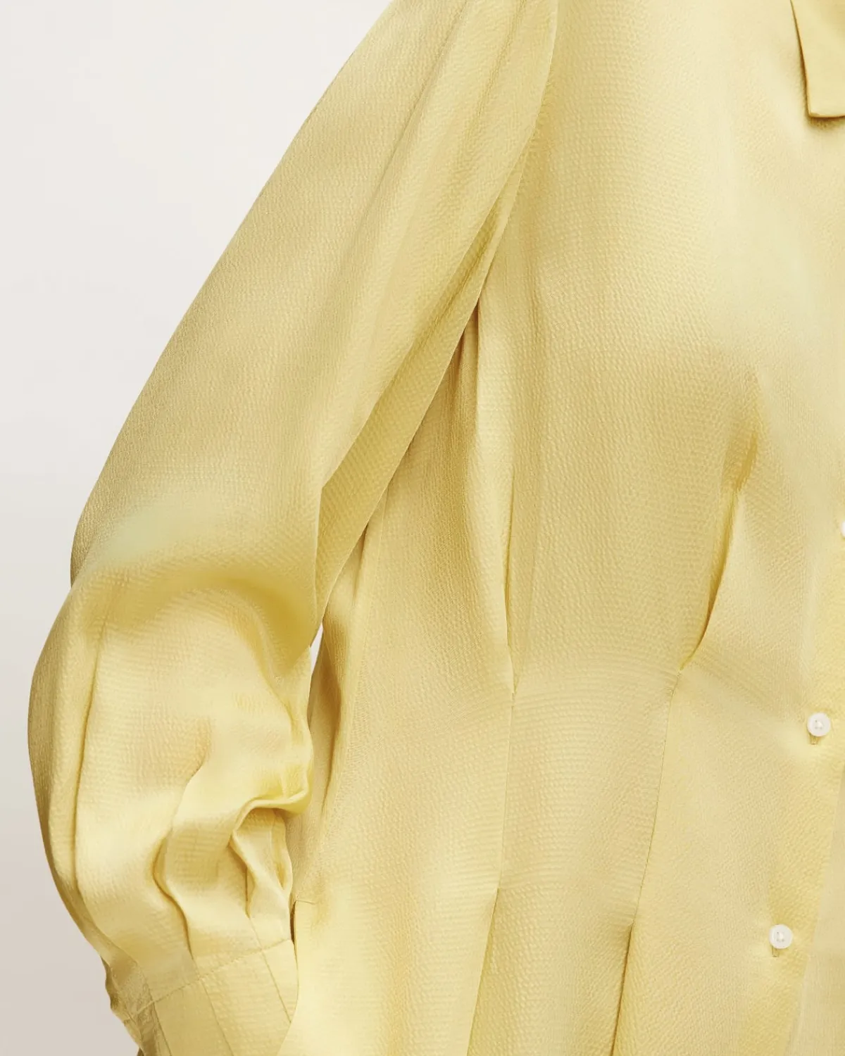 Everlane Dresses*The Hammered Satin Shirt Dress