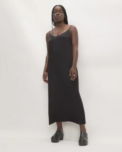 Everlane Dresses*The Hammered Satin Slip Dress