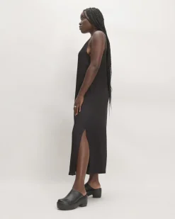 Everlane Dresses*The Hammered Satin Slip Dress