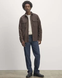 Everlane Jackets & Coats|Shirts*The Heavyweight Overshirt | Uniform Heathered Green