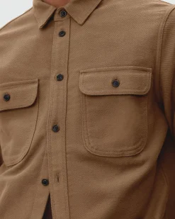 Everlane Jackets & Coats|Shirts*The Heavyweight Overshirt | Uniform Heathered Green