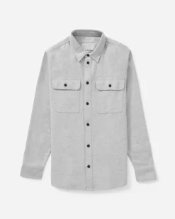 Everlane Jackets & Coats|Shirts*The Heavyweight Overshirt | Uniform Heathered Green