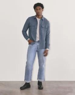Everlane Jackets & Coats|Shirts*The Heavyweight Overshirt | Uniform Heathered Green