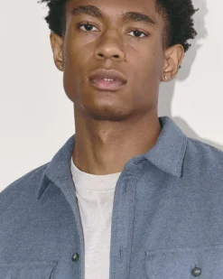 Everlane Jackets & Coats|Shirts*The Heavyweight Overshirt | Uniform Heathered Green