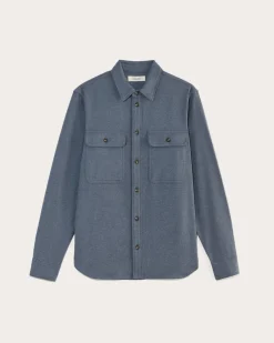 Everlane Jackets & Coats|Shirts*The Heavyweight Overshirt | Uniform Heathered Green