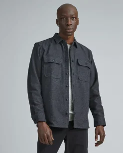 Everlane Jackets & Coats|Shirts*The Heavyweight Overshirt | Uniform Heathered Green