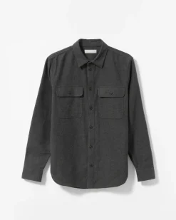Everlane Jackets & Coats|Shirts*The Heavyweight Overshirt | Uniform Heathered Green