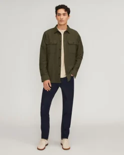 Everlane Jackets & Coats|Shirts*The Heavyweight Overshirt | Uniform Heathered Green