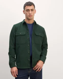 Everlane Jackets & Coats|Shirts*The Heavyweight Overshirt | Uniform Heathered Green