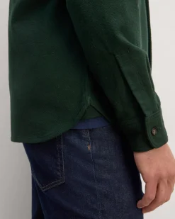 Everlane Jackets & Coats|Shirts*The Heavyweight Overshirt | Uniform Heathered Green