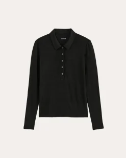 Everlane Tees|Long Sleeve Tees*The Henley in Butterluxe