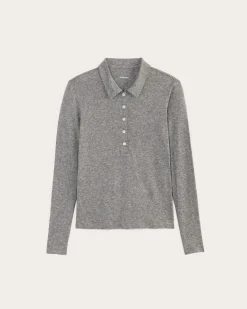 Everlane Tees|Long Sleeve Tees*The Henley in Butterluxe