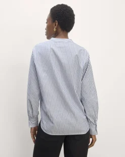 Everlane Tops*The Henley Shirt in Silky Cotton