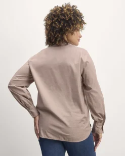 Everlane Tops*The Henley Shirt in Silky Cotton