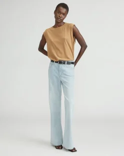 Everlane Jeans|Wide-Leg Jeans*The High-Rise Flare Jean Fog