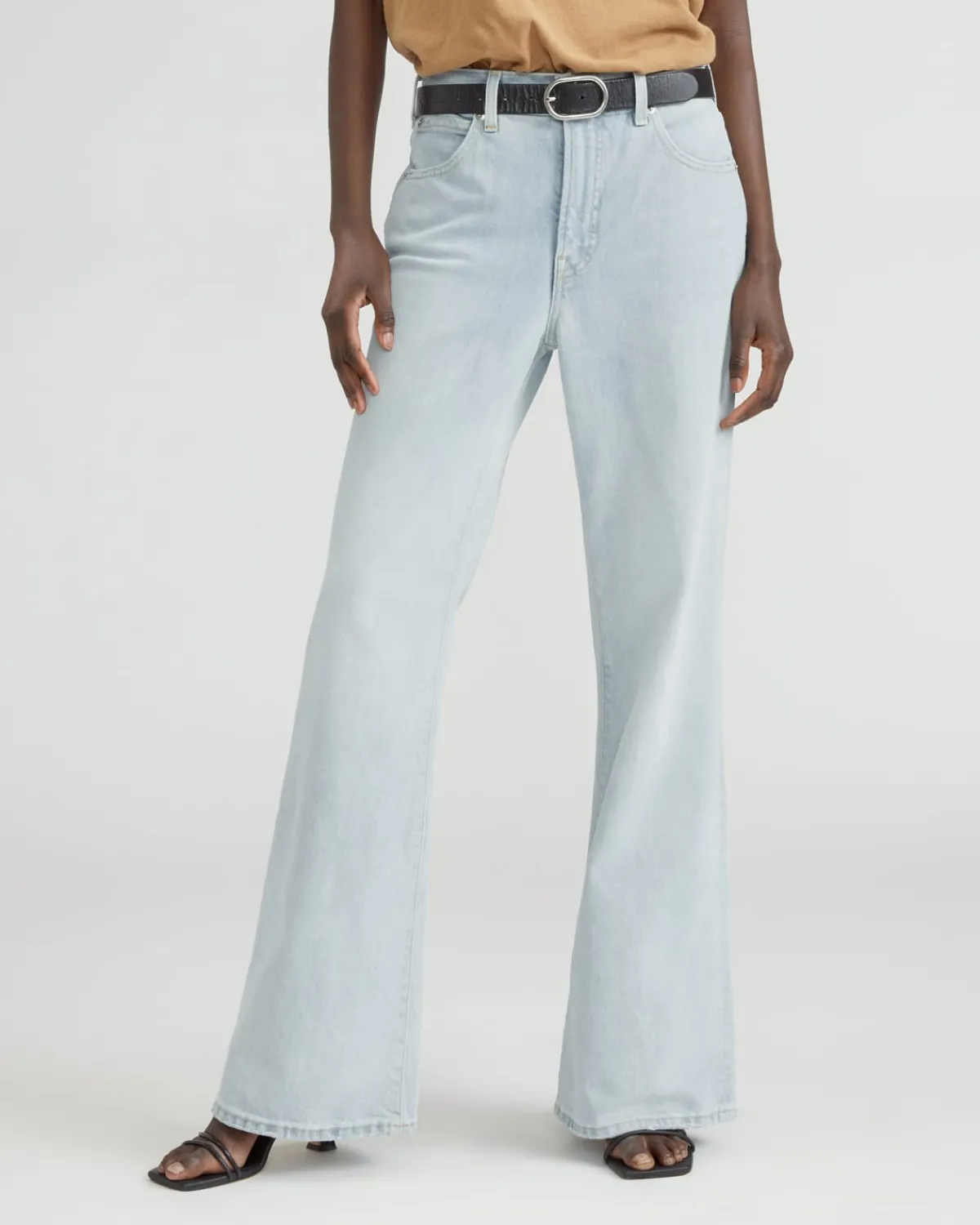 Everlane Jeans|Wide-Leg Jeans*The High-Rise Flare Jean Fog