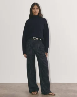 Everlane Sweaters|Turtleneck Sweaters*The Honeycomb Funnel Neck in Wool Cashmere