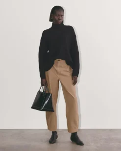 Everlane Sweaters|Turtleneck Sweaters*The Honeycomb Funnel Neck in Wool Cashmere