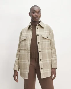 Everlane Jackets & Coats|Jackets*The Italian ReWool® Oversized Shirt Jacket