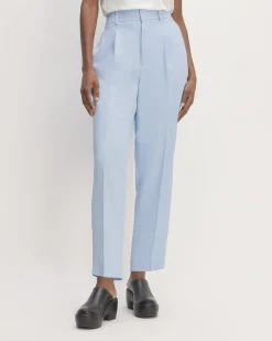 Everlane Pants|Tapered Pants*The Japanese GoWeave Way-High® Tapered Pant Chambray Blue