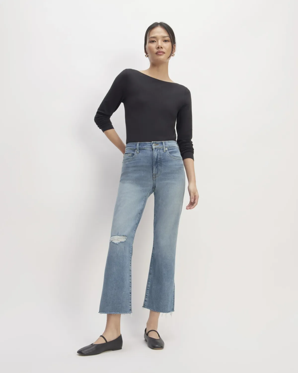 Everlane Jeans|High-Rise Jeans*The Kick Bootcut Jean