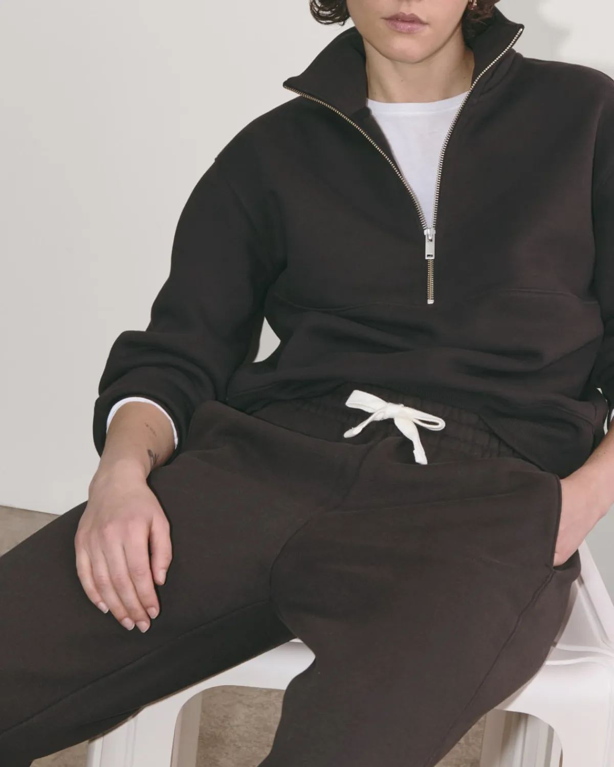 Everlane Loungewear|Pants*The Laid-Back Sweatpant Black