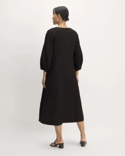 Everlane Dresses*The Linen A-Line Midi Dress