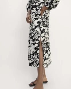 Everlane Dresses*The Linen A-Line Midi Dress