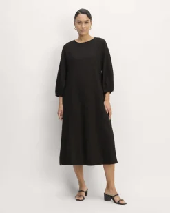 Everlane Dresses*The Linen A-Line Midi Dress