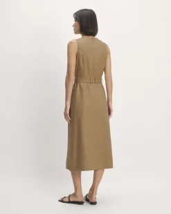 Everlane Dresses*The Linen Belted Midi Dress