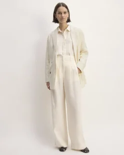 Everlane Jackets & Coats|Blazers*The Linen Double Breasted Blazer