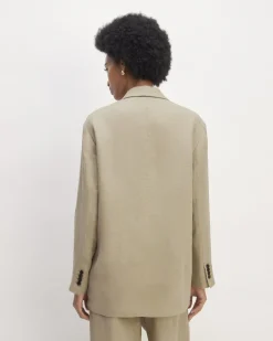 Everlane Jackets & Coats|Blazers*The Linen Double Breasted Blazer
