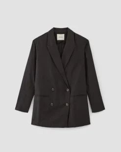 Everlane Jackets & Coats|Blazers*The Linen Double Breasted Blazer