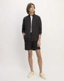 Everlane Jeans|Denim Shirts & Jackets*The Linen Easy Short Mid Indigo