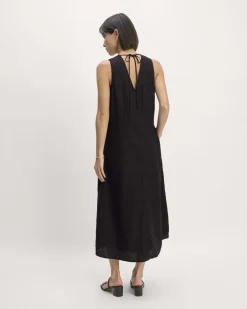 Everlane Dresses*The Linen Eyelet Maxi Dress