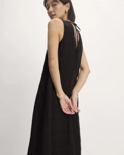 Everlane Dresses*The Linen Eyelet Maxi Dress