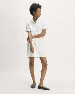 Everlane Dresses*The Linen Eyelet Shirtdress
