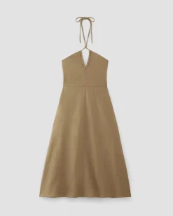 Everlane Dresses*The Linen Halter-Neck Dress