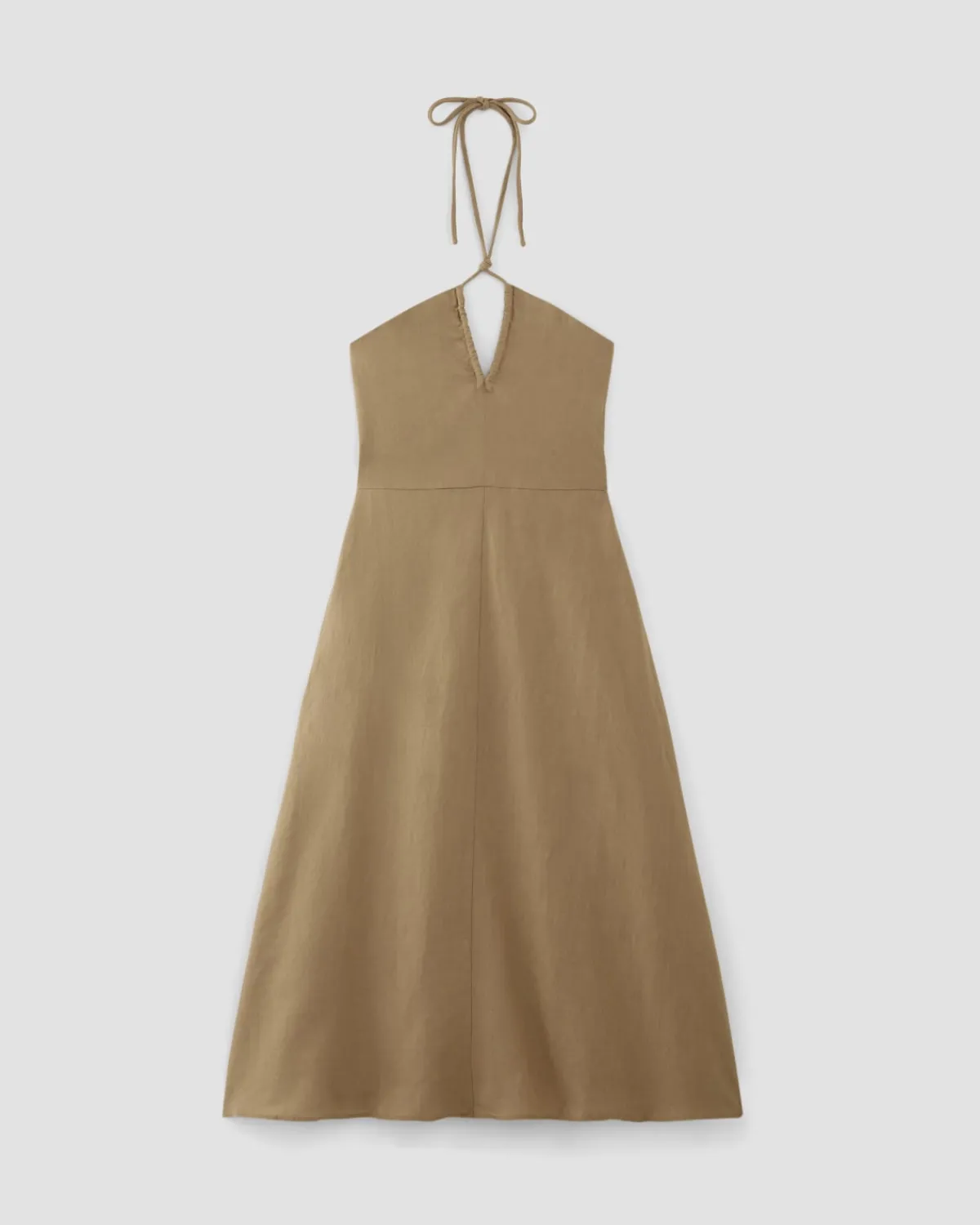Everlane Dresses*The Linen Halter-Neck Dress