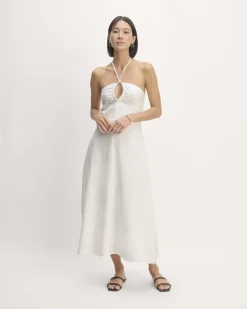 Everlane Dresses*The Linen Halter-Neck Dress