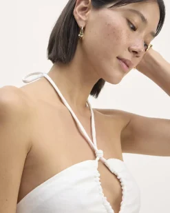 Everlane Dresses*The Linen Halter-Neck Dress