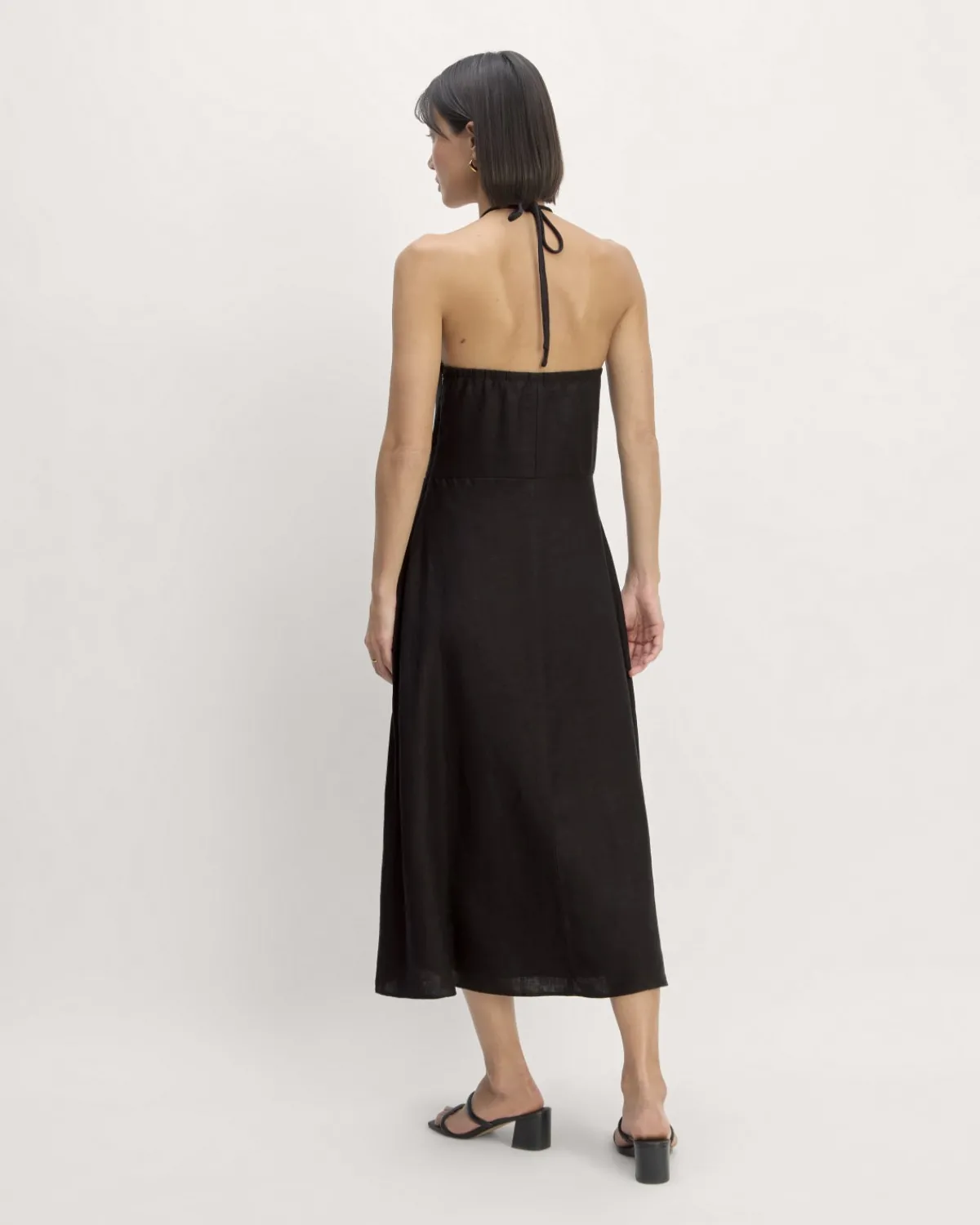 Everlane Dresses*The Linen Halter-Neck Dress