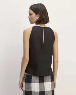 Everlane Tops*The Linen High-Neck Tank
