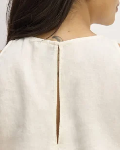 Everlane Tops*The Linen High-Neck Tank